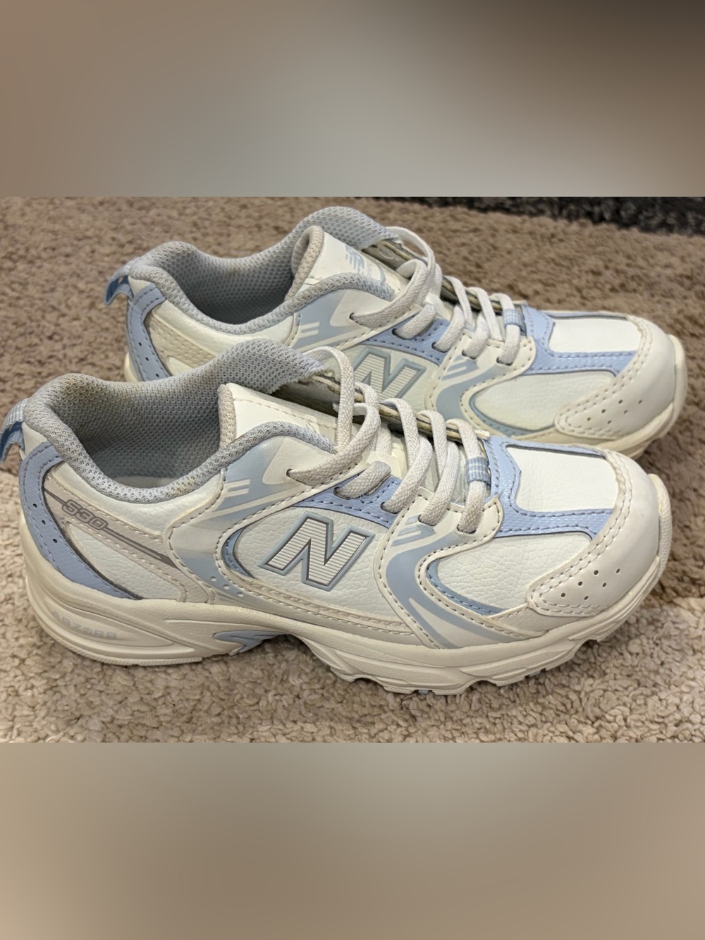 New Balance 530 Big Kid 'White Starlight' - Size 12